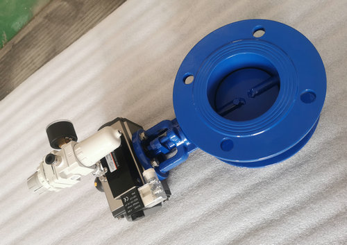 RTO、VOCS煙氣處理氣動蝶閥_除塵氣動通風(fēng)蝶閥